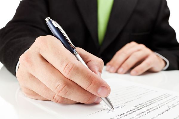 firma de documentos